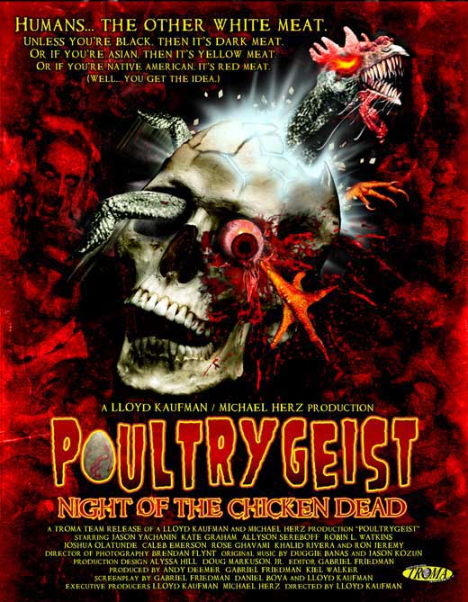 affiche du film Poultrygeist: Night of the Chicken Dead