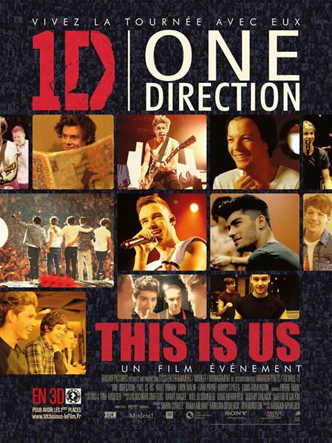 affiche du film One Direction, Le Film