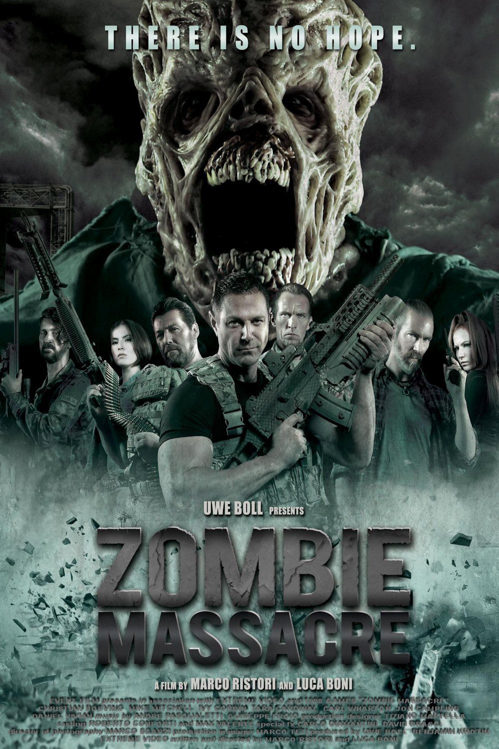 affiche du film Zombie Massacre