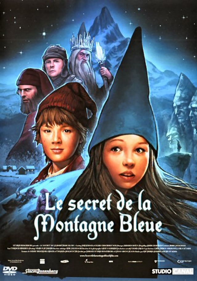 affiche du film Le royaume de glace 1: Le secret de la Montagne Bleue
