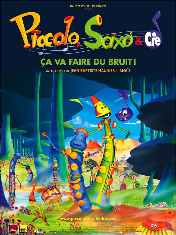 affiche du film Piccolo, Saxo et Cie