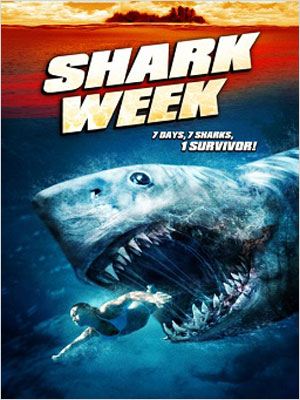 affiche du film Shark Week