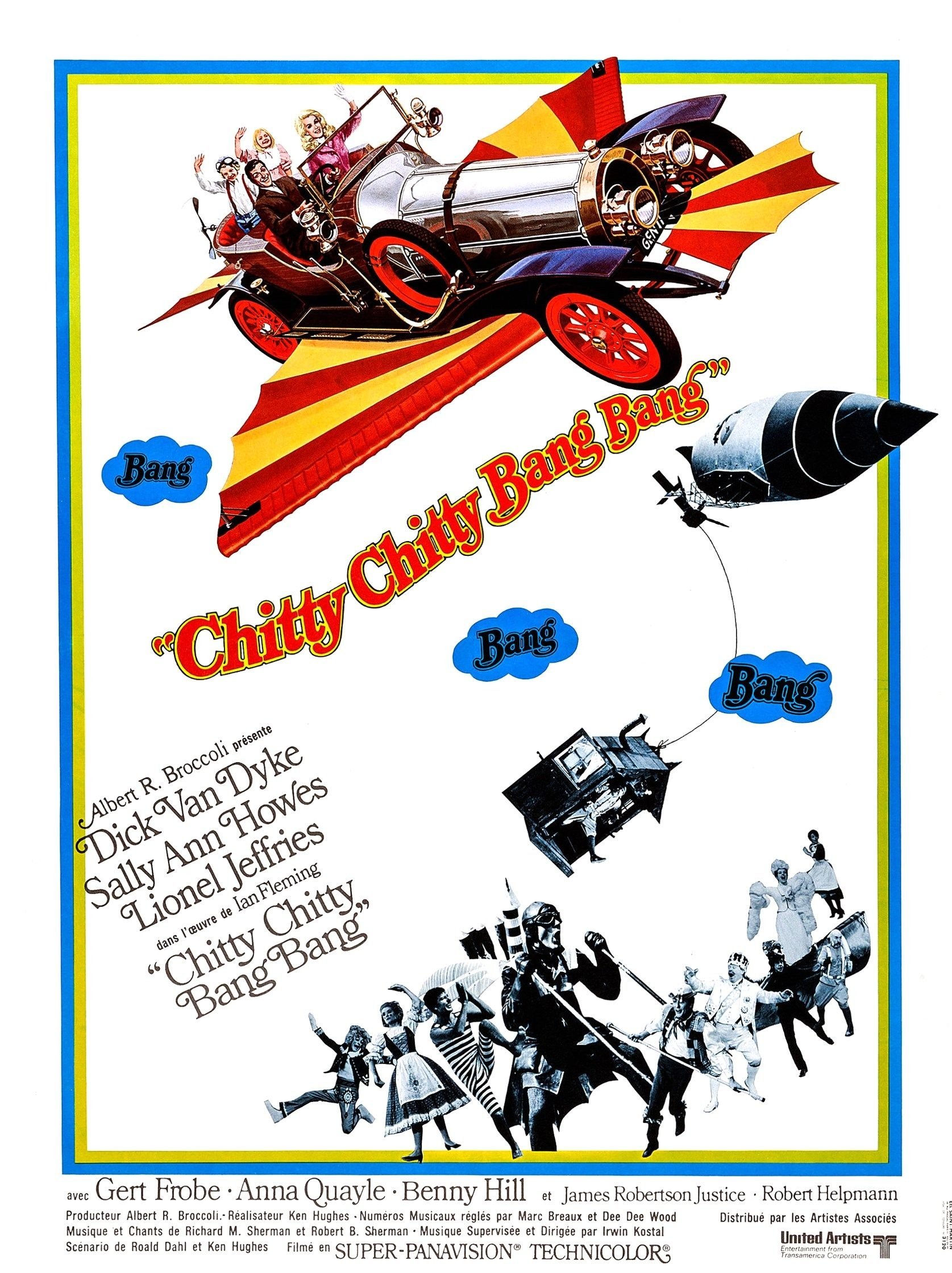 affiche du film Chitty Chitty Bang Bang