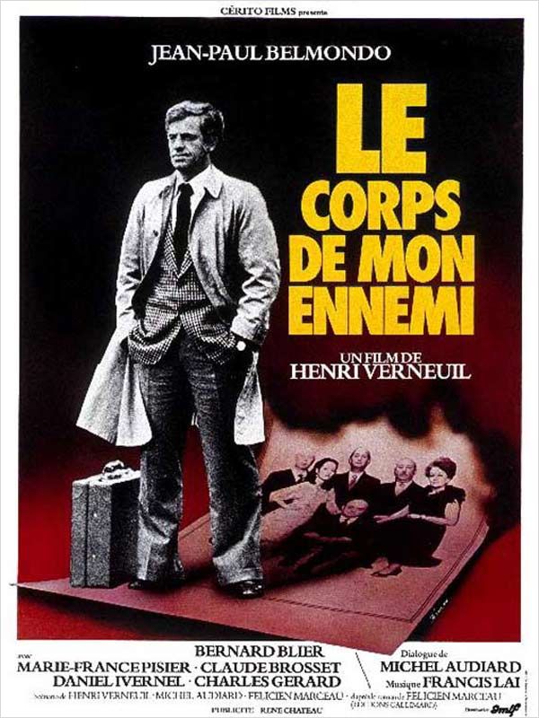 affiche du film Le Corps de mon ennemi