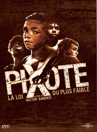 affiche du film Pixote, la loi du plus faible