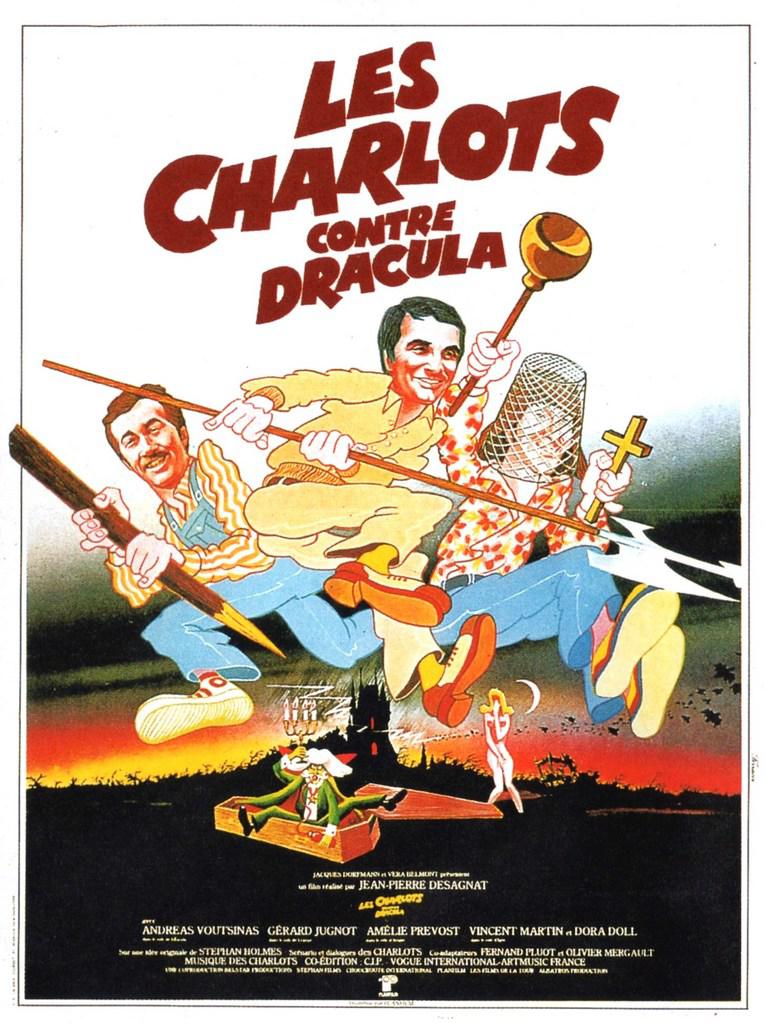 affiche du film Les Charlots contre Dracula