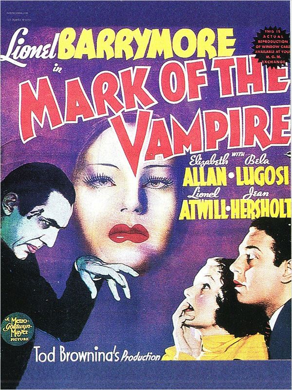 affiche du film La Marque du vampire