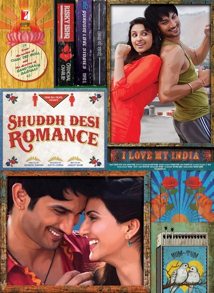 affiche du film Shuddh Desi Romance