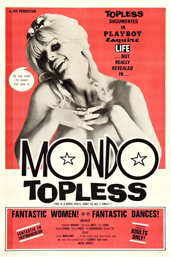 affiche du film Mondo Topless