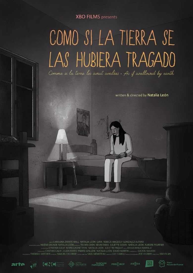 affiche du film Comme si la terre les avait avalées