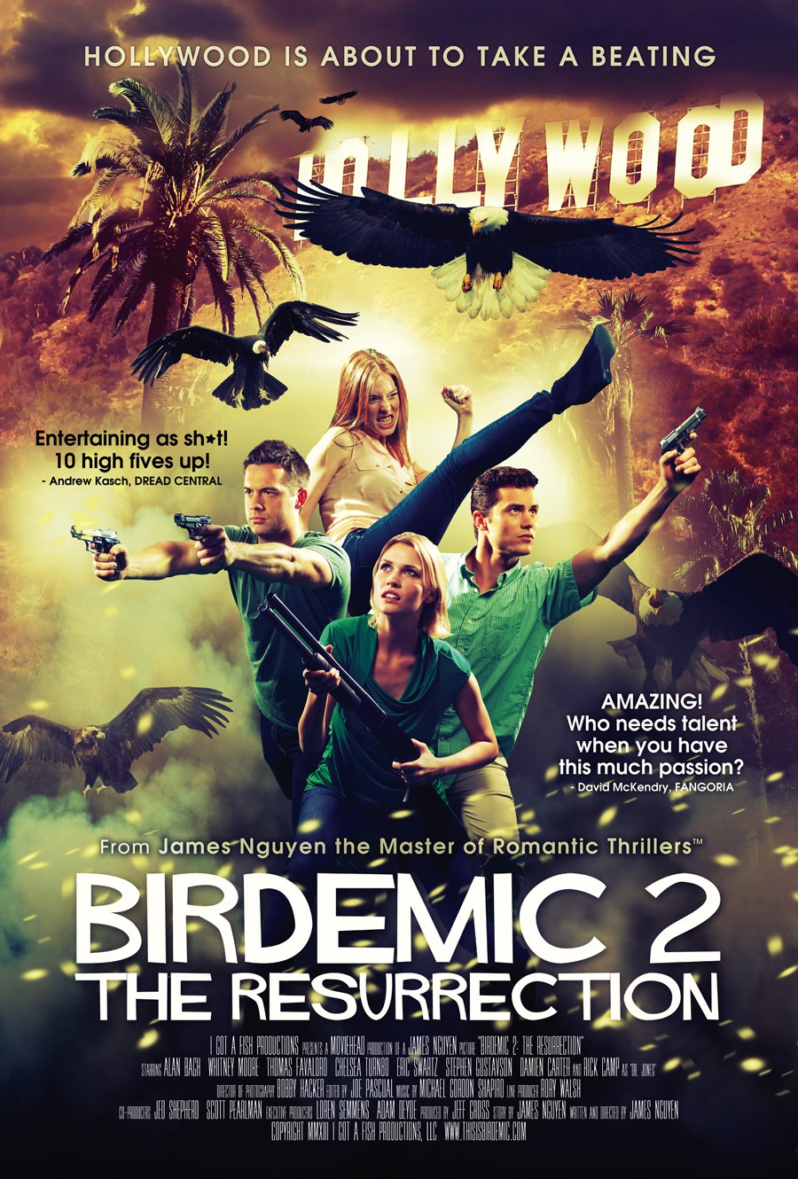 affiche du film Birdemic 2: The Resurrection