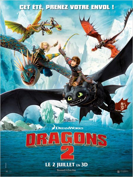 affiche du film Dragons 2