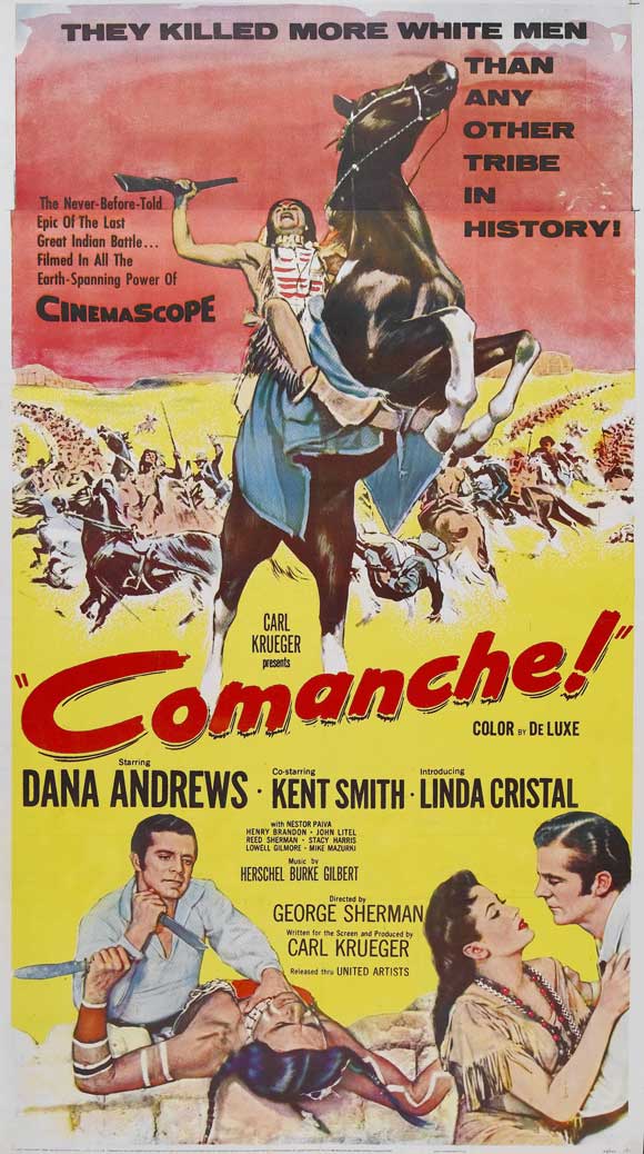 affiche du film Comanche!