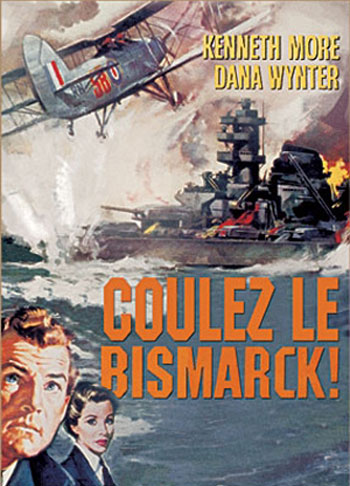affiche du film Coulez le Bismarck!