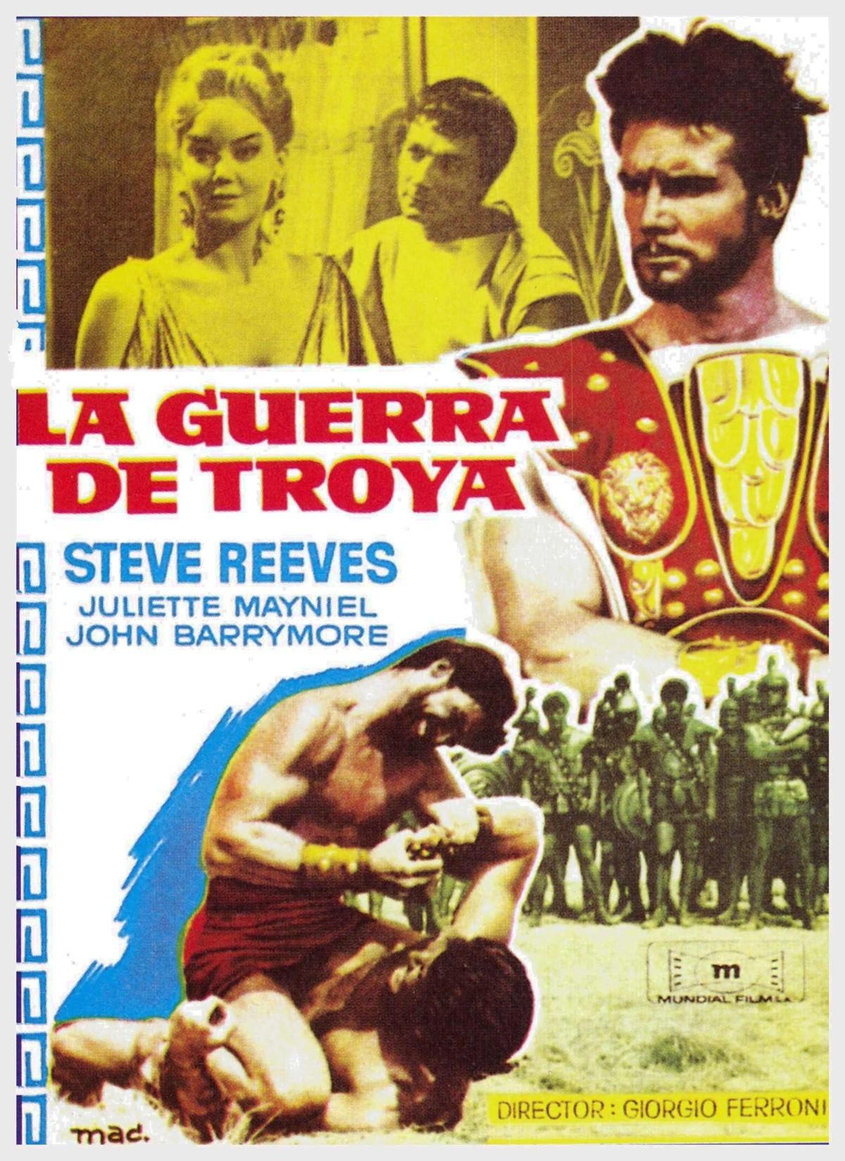 affiche du film La guerre de Troie (1961)