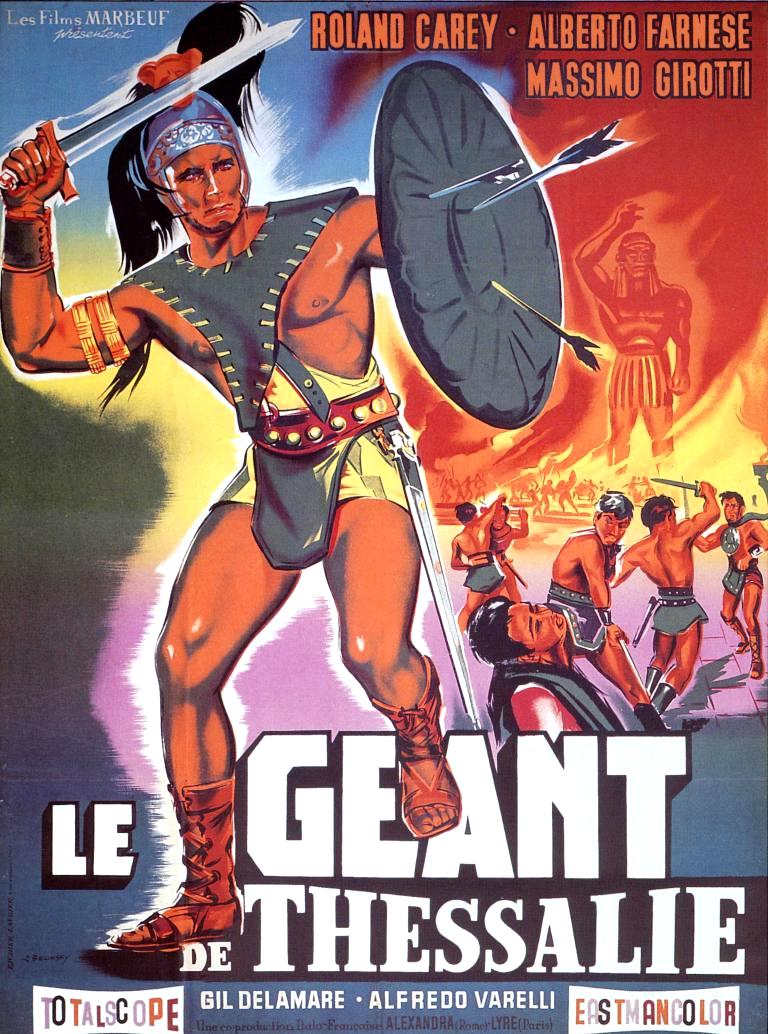 affiche du film Le Géant de Thésalie