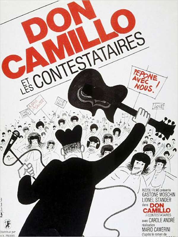 affiche du film Don Camillo et les contestataires