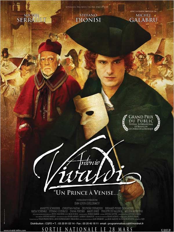 affiche du film Antonio Vivaldi, un prince à Venise