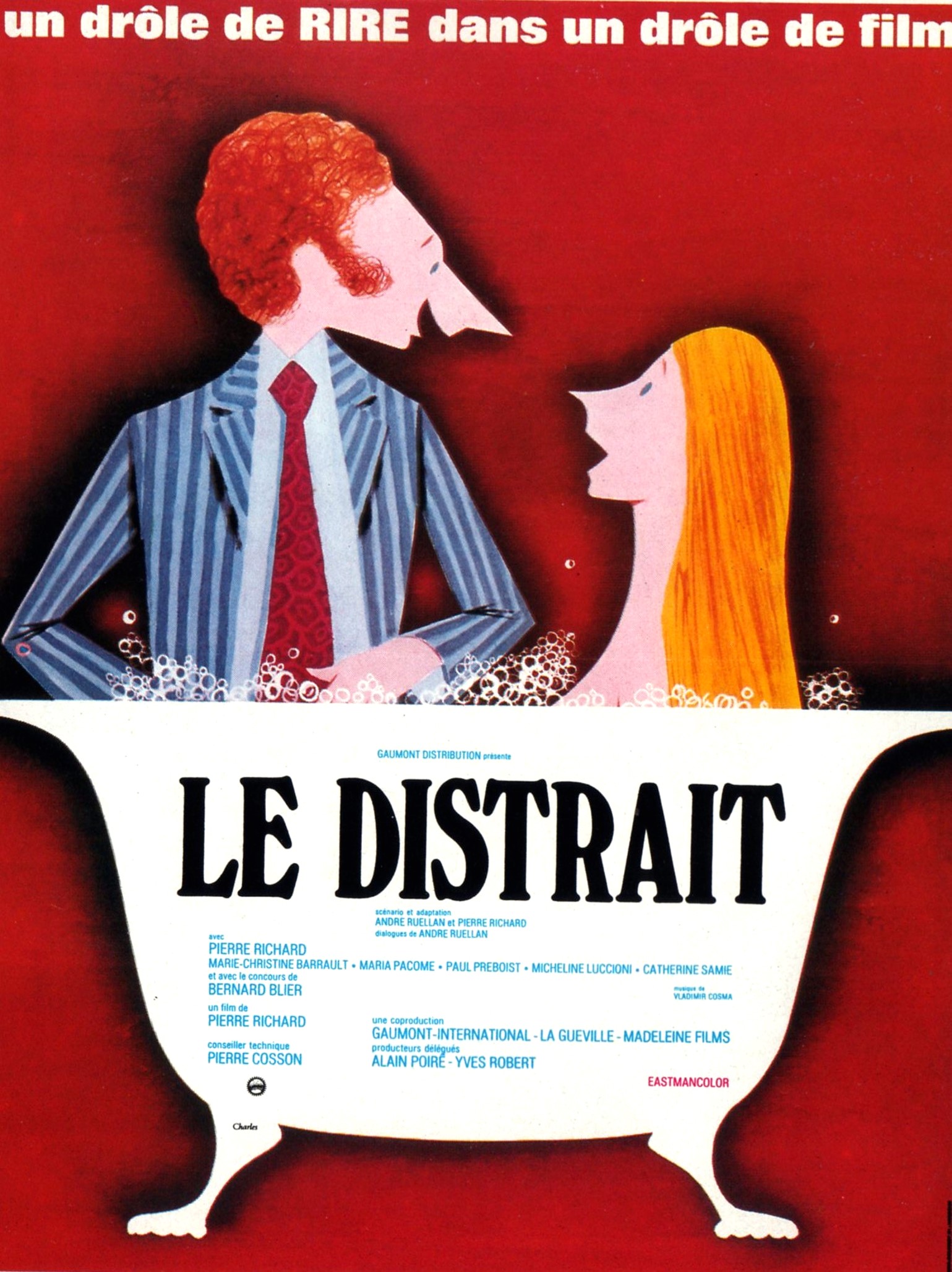 affiche du film Le Distrait