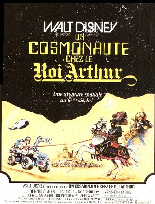 affiche du film Un cosmonaute chez le roi arthur