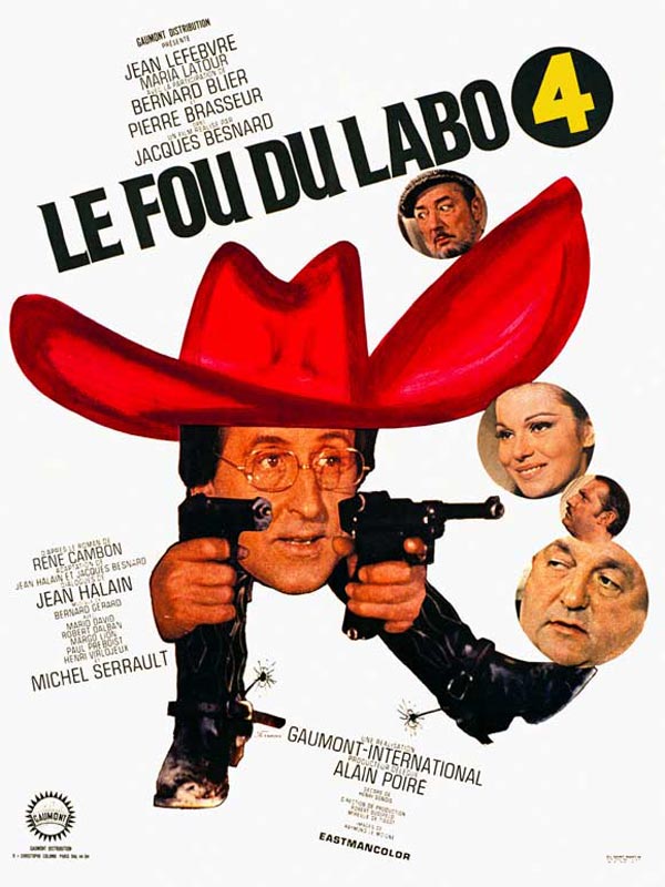 affiche du film Le Fou du labo 4