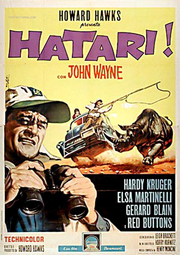 affiche du film Hatari!