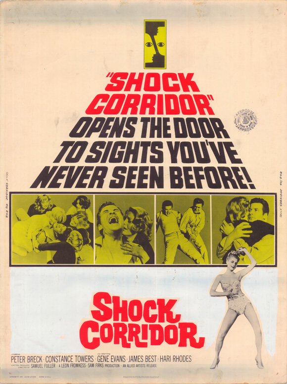 affiche du film Shock Corridor