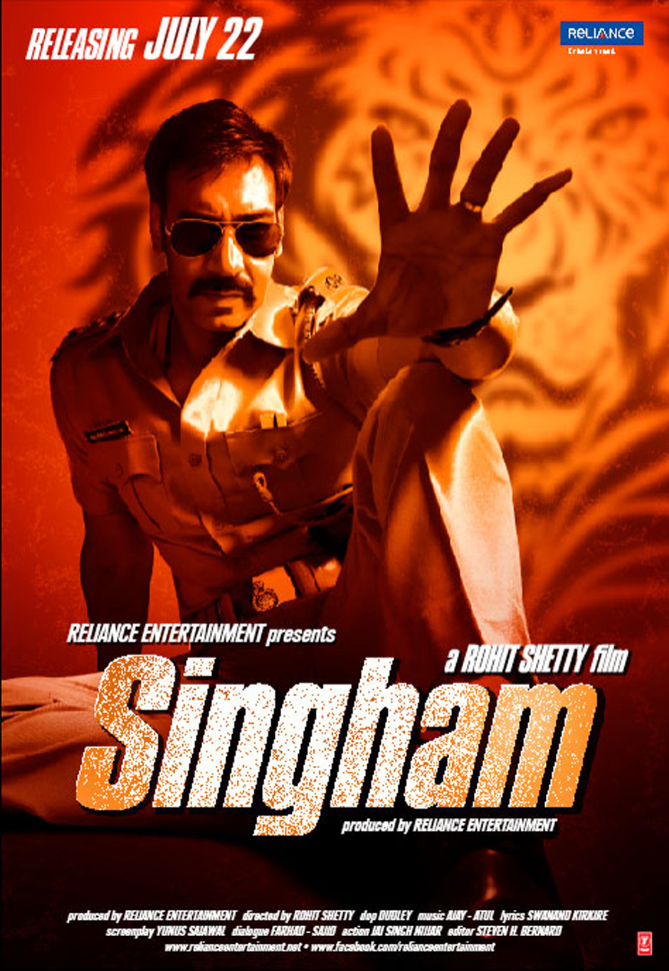 affiche du film Singham