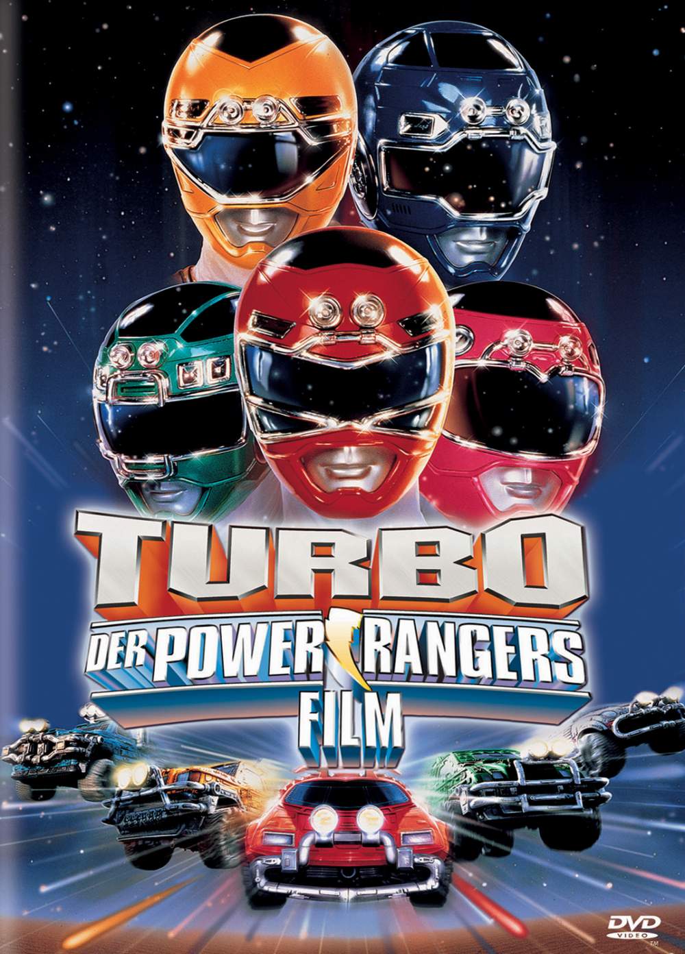 affiche du film Turbo Power Rangers, Le film