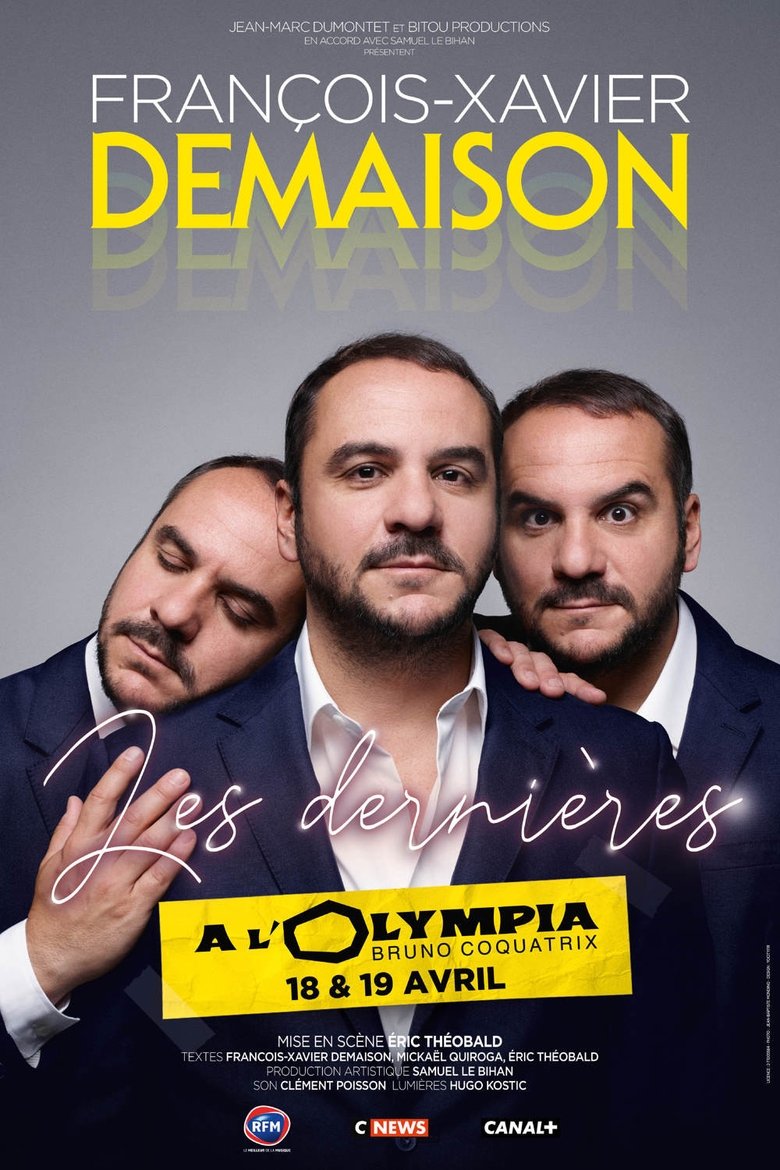 affiche du film François-Xavier Demaison - Les Dernières