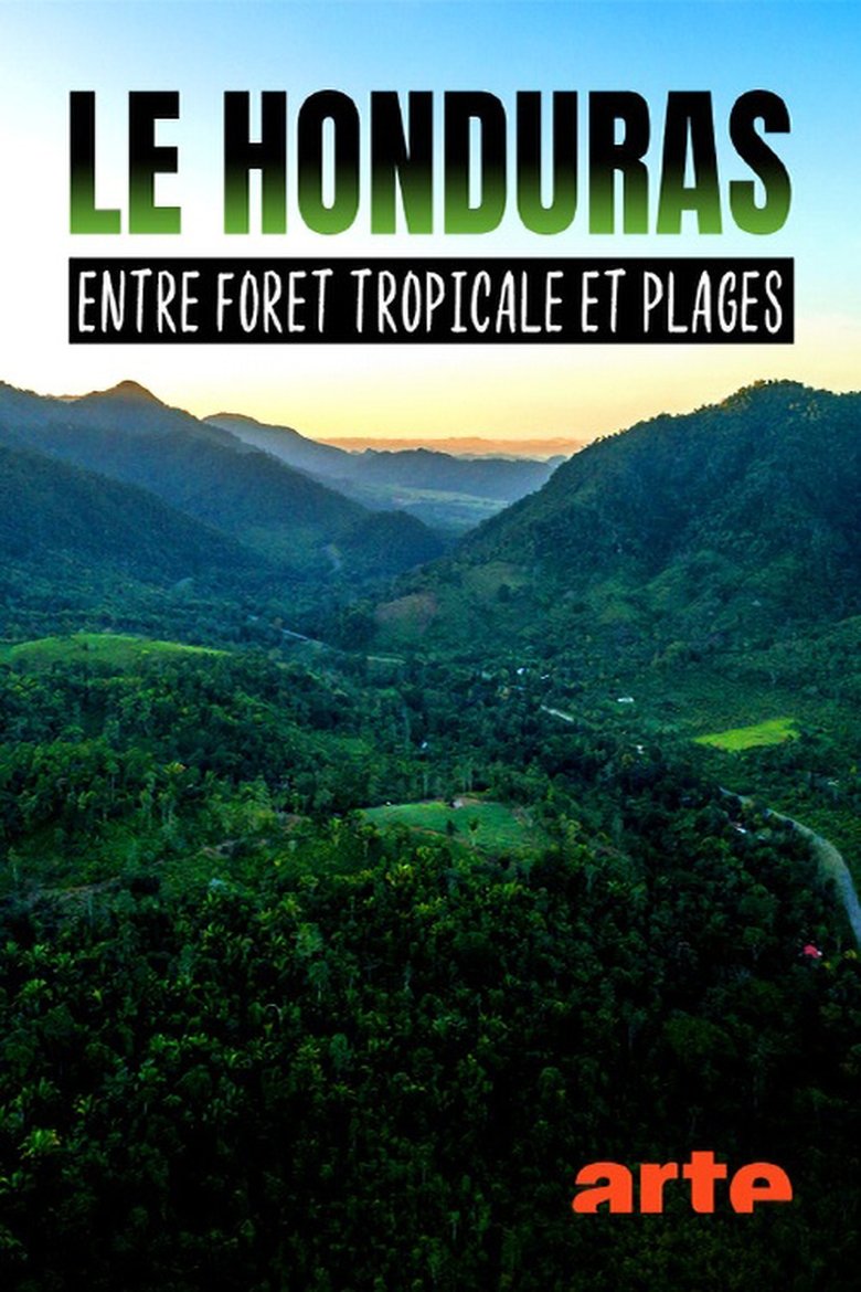 affiche du film Le Honduras Entre forêt tropicale et plages