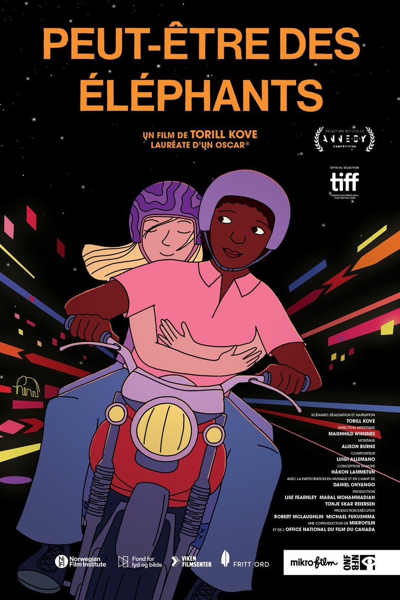 affiche du film Peut-être des éléphants