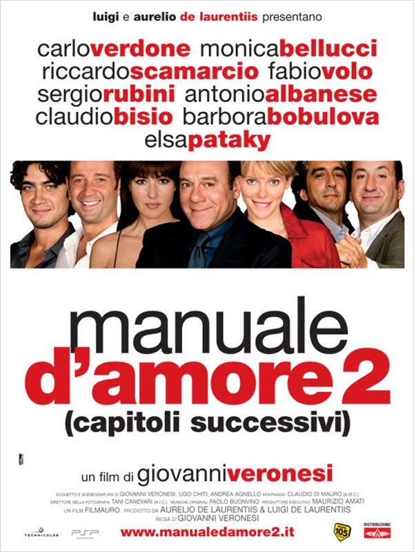 affiche du film Manuale d'Amore 2 (Capitoli Successivi)
