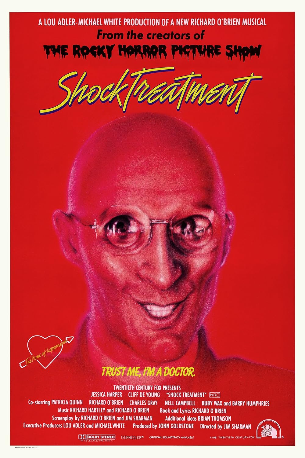 affiche du film Shock Treatment
