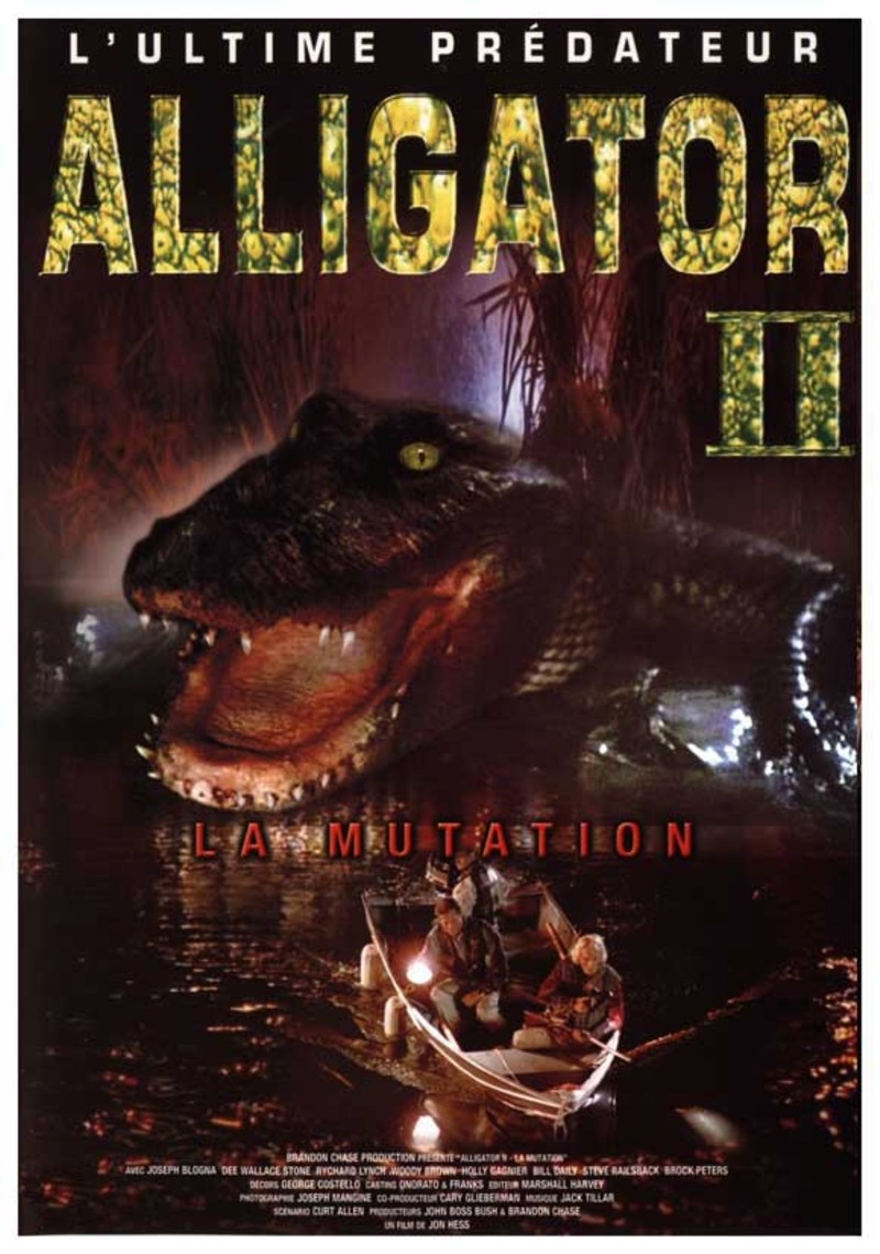affiche du film Alligator 2: La Mutation