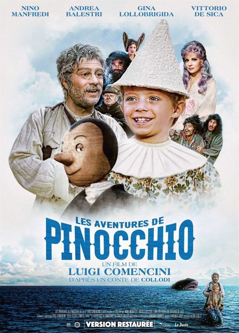 affiche du film Les aventures de Pinocchio