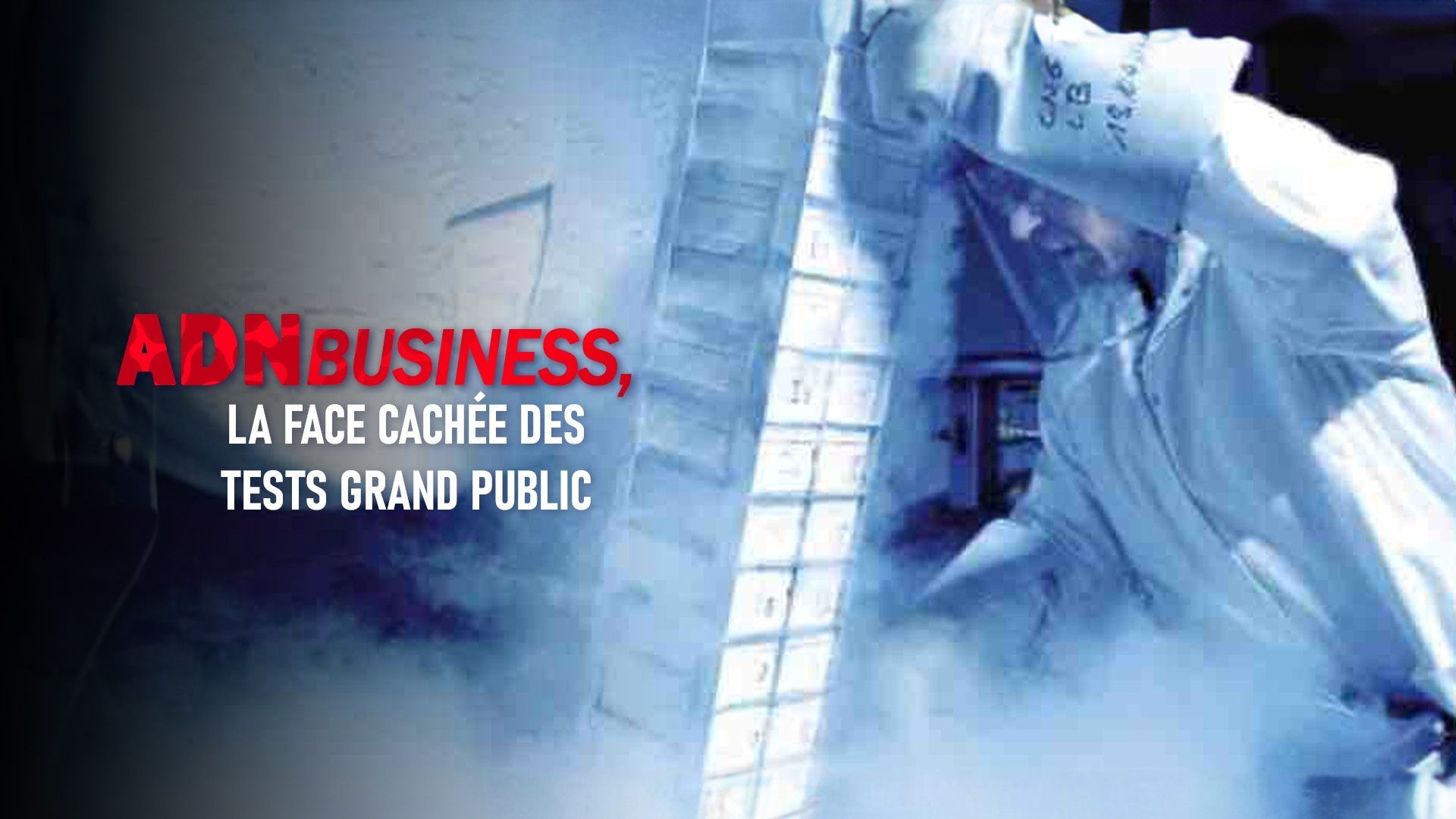 affiche du film ADN business : la face cachée des tests grand public