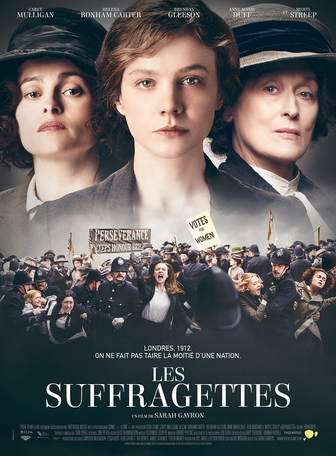affiche du film Les Suffragettes