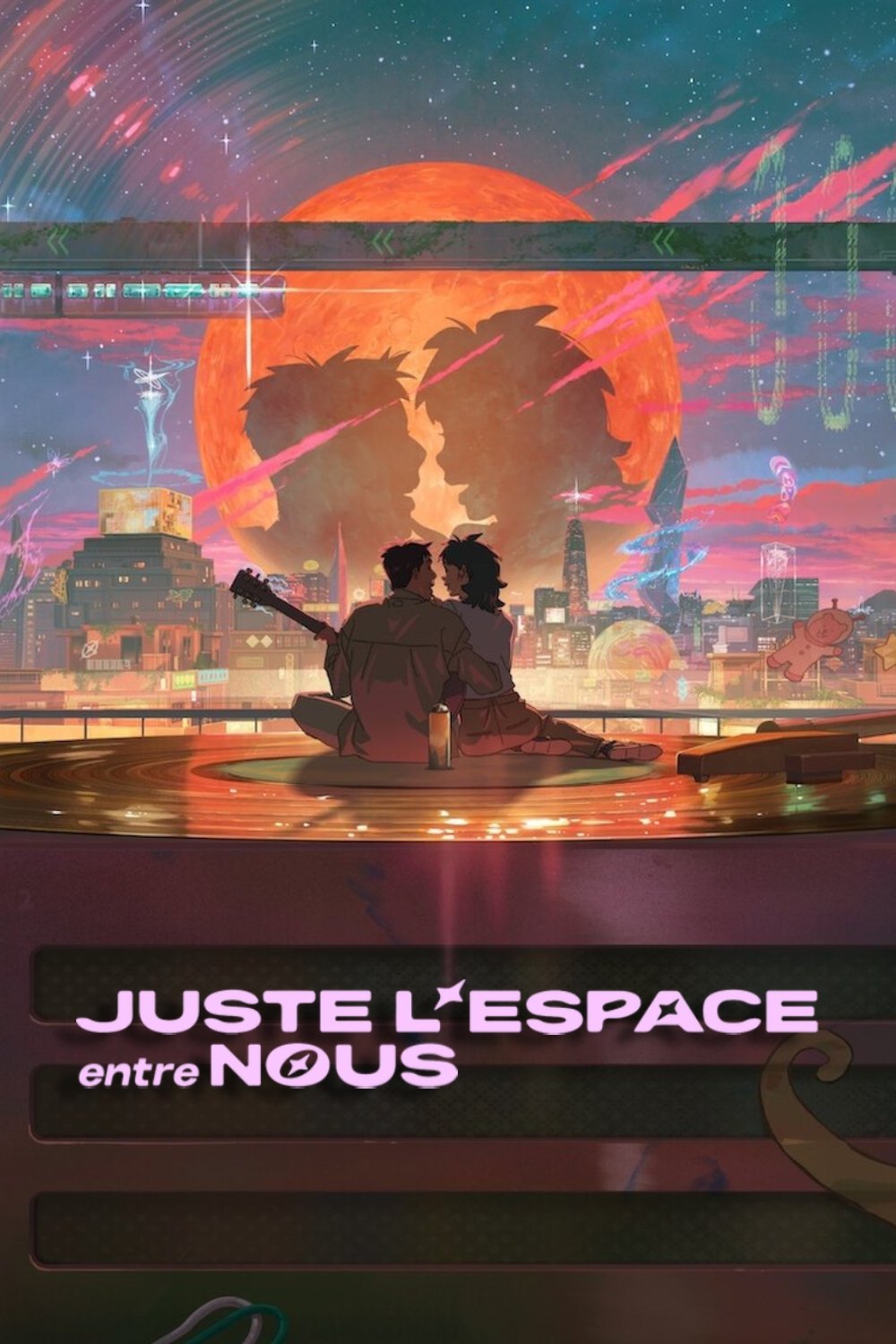 affiche du film Juste l'espace entre nous