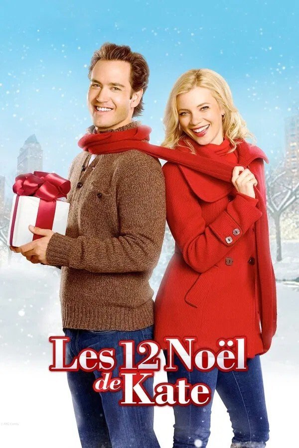 affiche du film Les 12 Noël de Kate