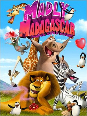 affiche du film Madagascar à la folie