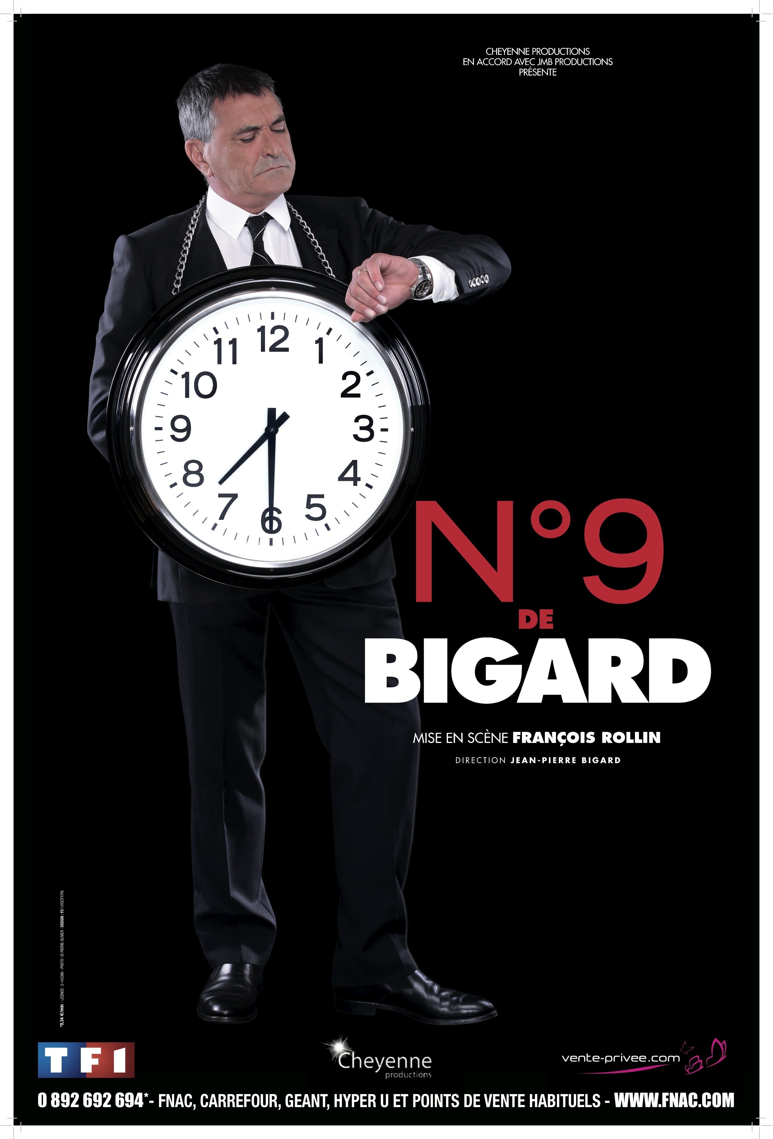 affiche du film Jean-Marie Bigard: N°9 de Bigard