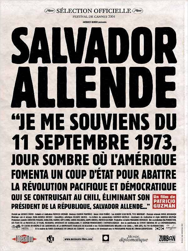 affiche du film Salvador Allende