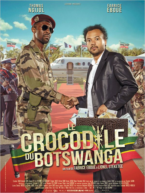 affiche du film Le Crocodile du Botswanga