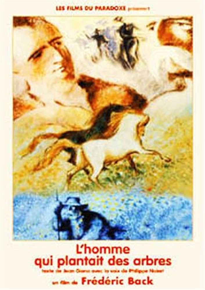 affiche du film L'homme qui plantait des arbres