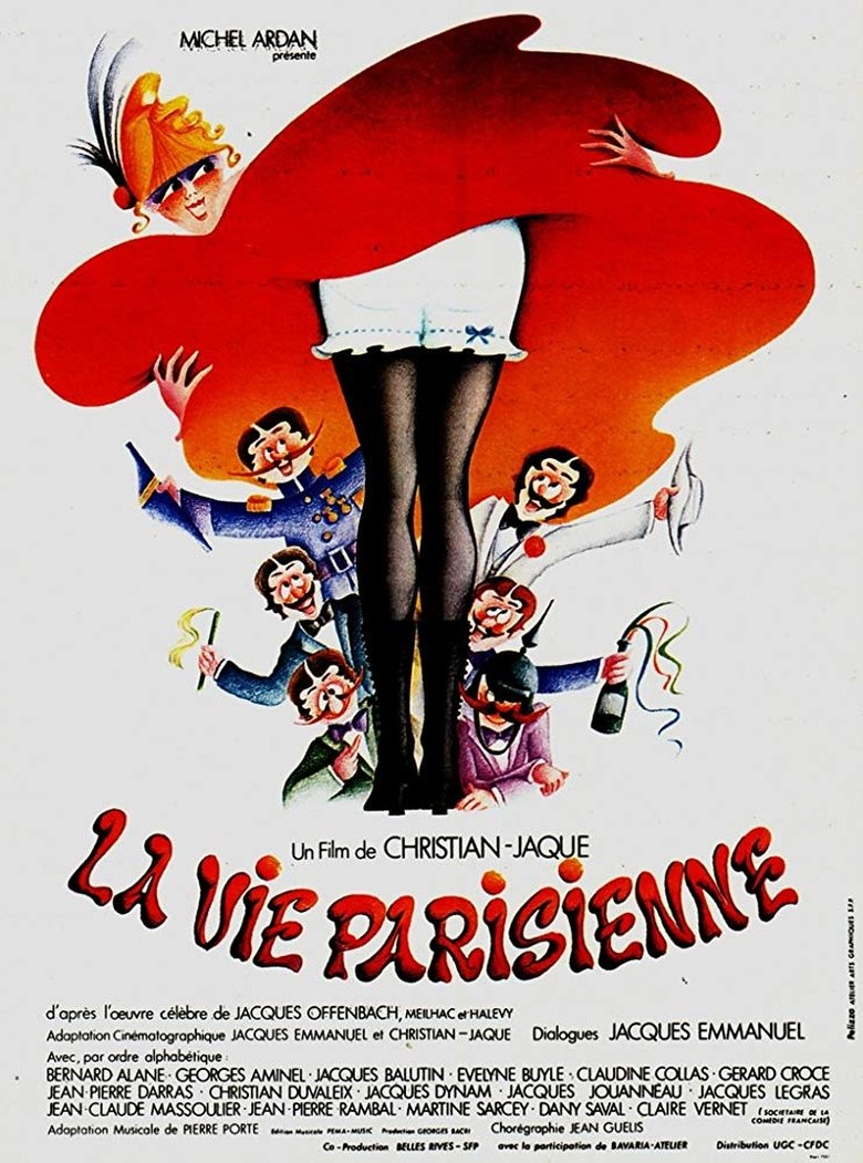 affiche du film La Vie parisienne