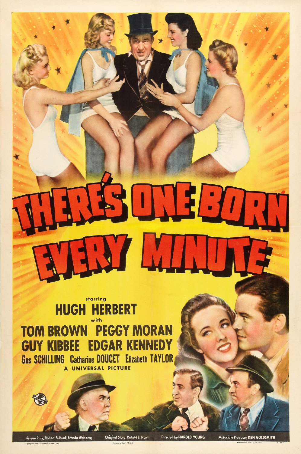 affiche du film There's One Born Every Minute