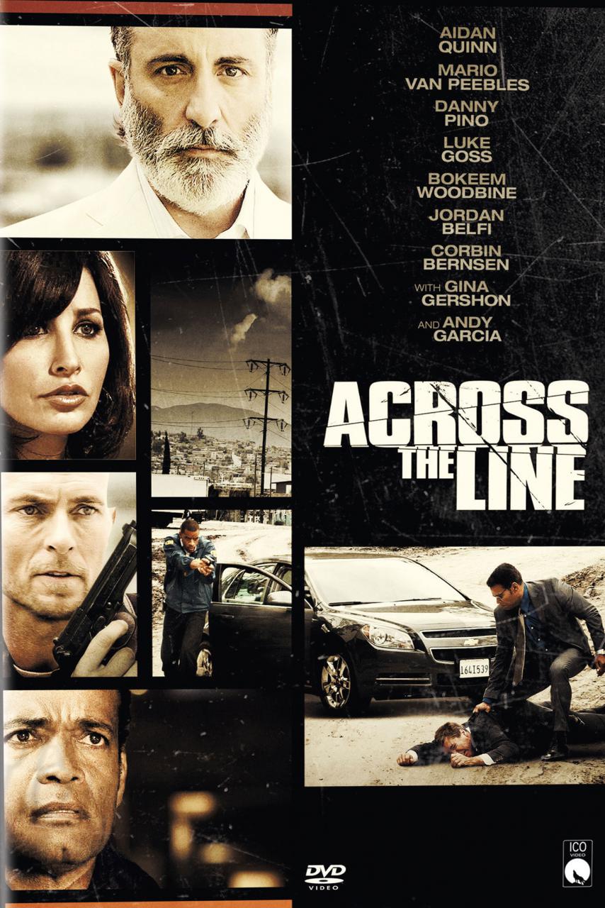 affiche du film Across the Line