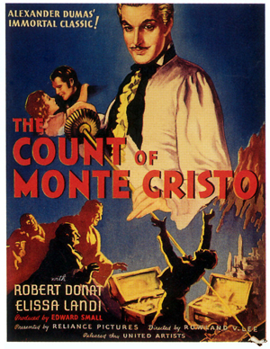 affiche du film Le Comte de Monte Cristo