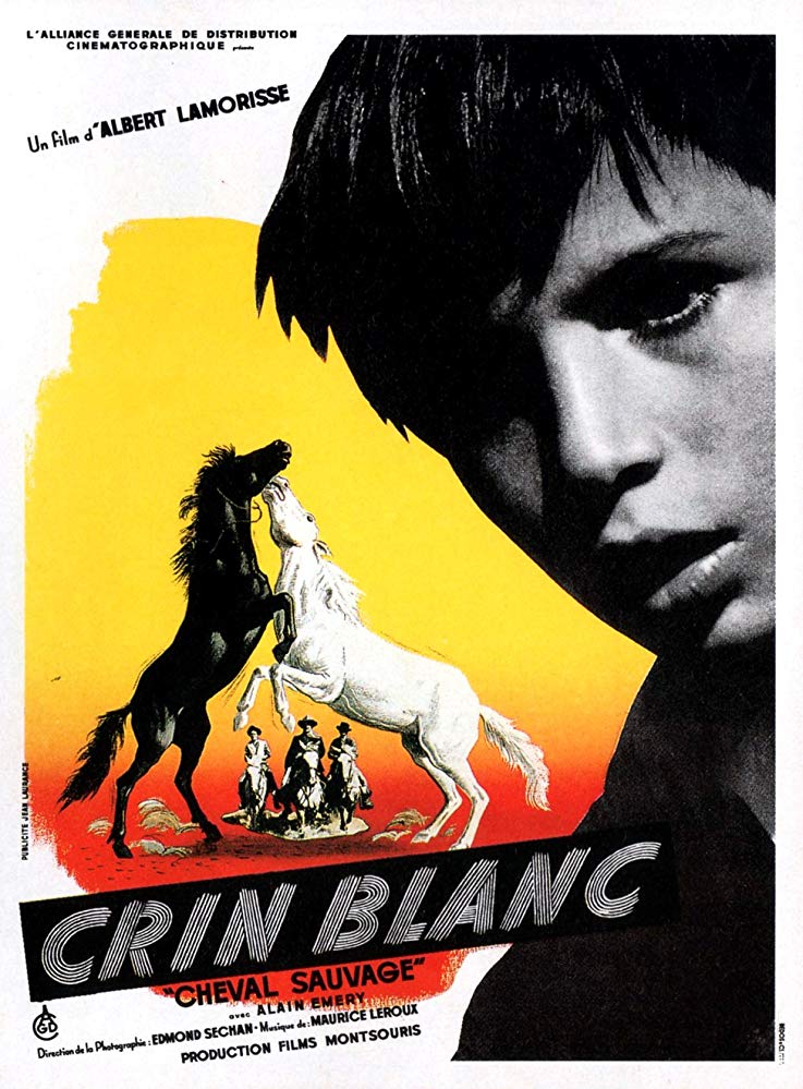 affiche du film Crin blanc: Le cheval sauvage